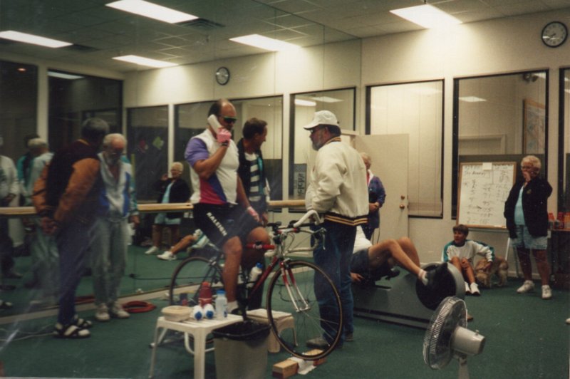 Ride - Dec 1993 - 24 Hour Endurance for Angel Tree - 18 - Nearing finish